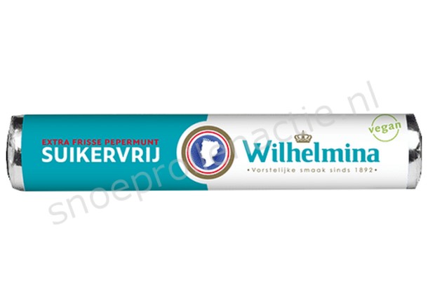 Fortuin Wilhelmina SV Vegan Pepermunt 16 x 3pck