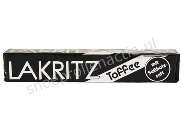 Lakritz Toffee 41gr. 40 Rollen